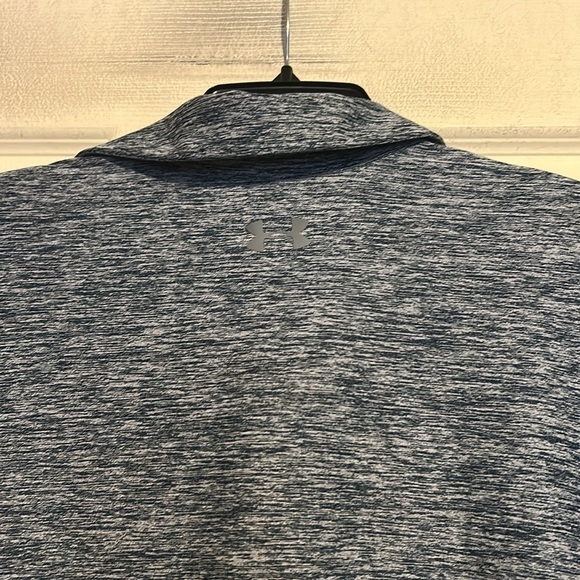 Under Armour Polo Shirt Size XL Blue Loose - Picture 7 of 7